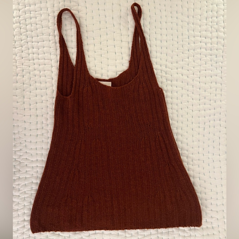 Khaite 100% Cashmere Sweater Tank